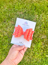Load image into Gallery viewer, Glitter Hair Bow | Summer Fantasy Glitter Hair Bows