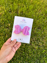Load image into Gallery viewer, Faux Leather Hair Bow | Summer Fantasy Beauty Hair Bows