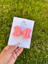 Load image into Gallery viewer, Faux Leather Hair Bow | Summer Fantasy Beauty Hair Bows