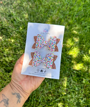 Load image into Gallery viewer, Faux Leather Pigtails | Ice Cream Pigtails