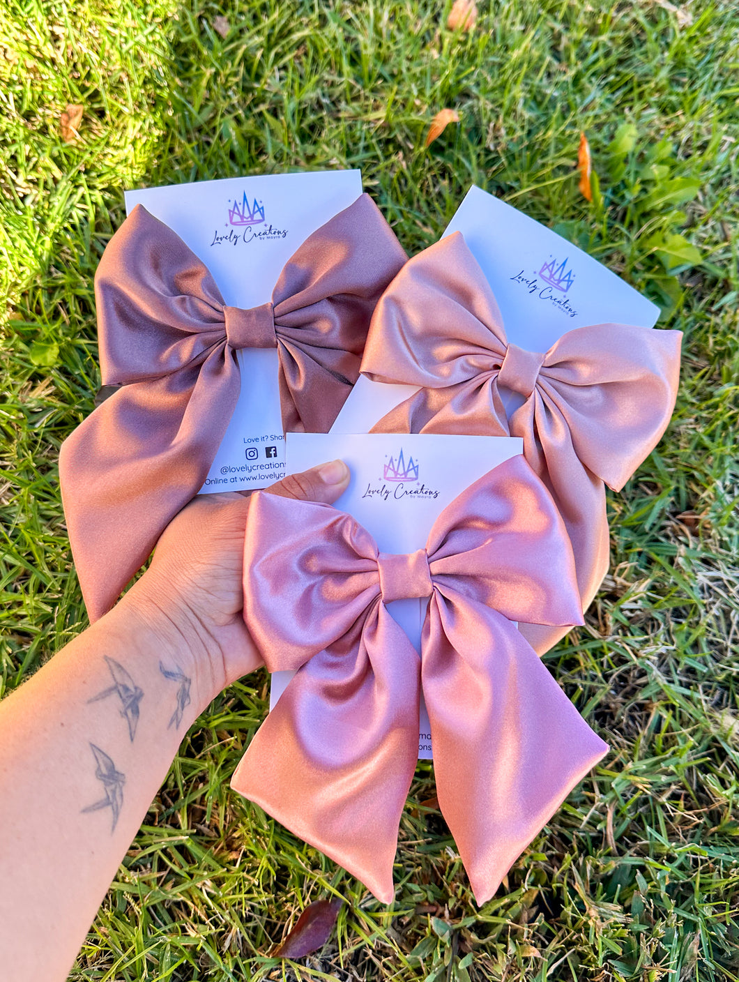 Coquette Hair Bows | Pink Color Hair Bows