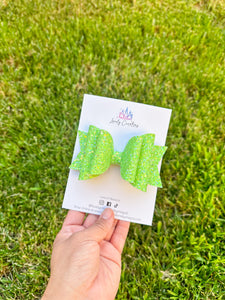 Glitter Hair Bow | Summer Fantasy Glitter Hair Bows