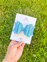 Load image into Gallery viewer, Glitter Hair Bow | Summer Fantasy Glitter Hair Bows
