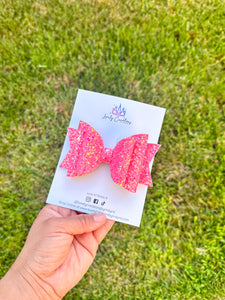 Glitter Hair Bow | Summer Fantasy Glitter Hair Bows