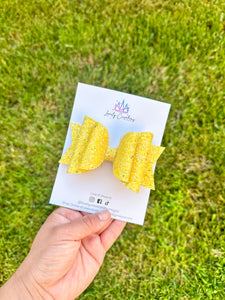 Glitter Hair Bow | Summer Fantasy Glitter Hair Bows